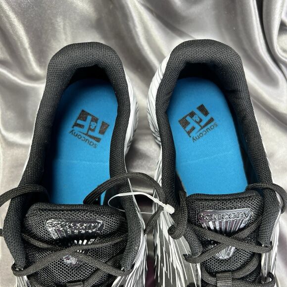 Saucony Spitfire 5 Racing Sprint Black White Sz 12 Mens - S29055-100 Track Field - Picture 10 of 11